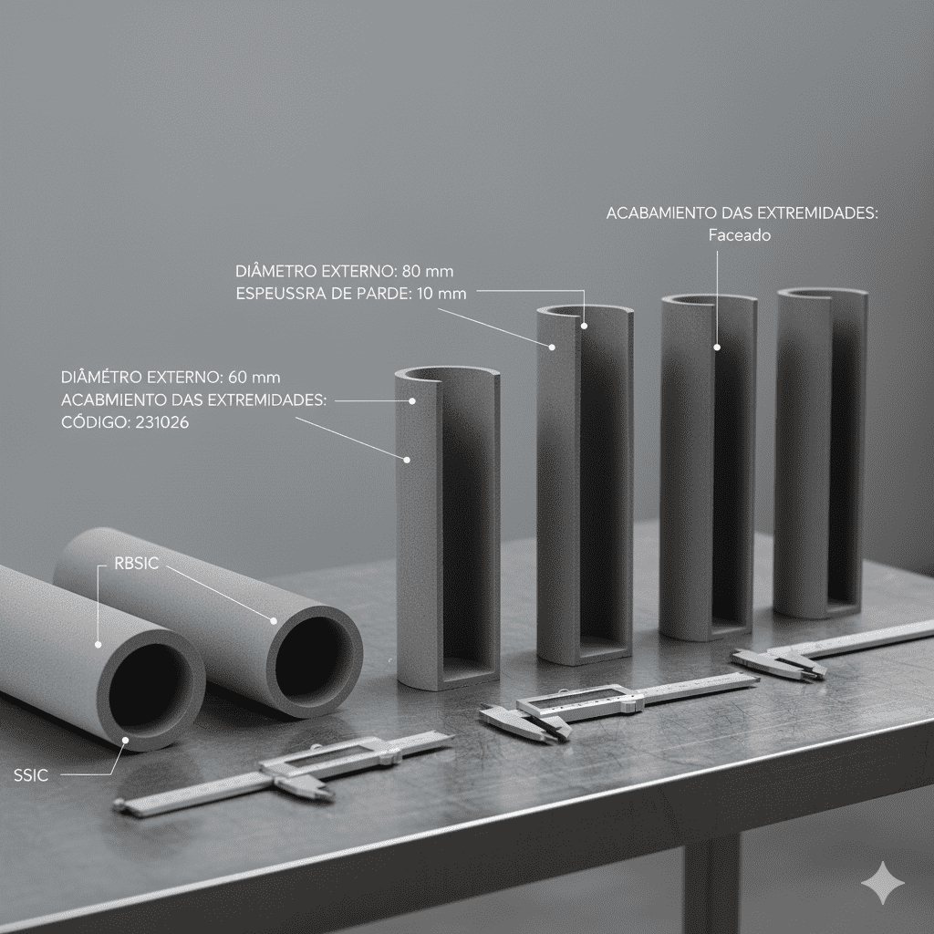 Suportes Verticais para Queima de Porcelana no Brasil