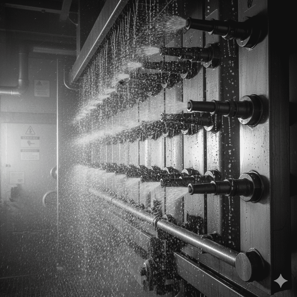 Bicos de spray de atomização uniforme em carbeto de silício para plantas químicas