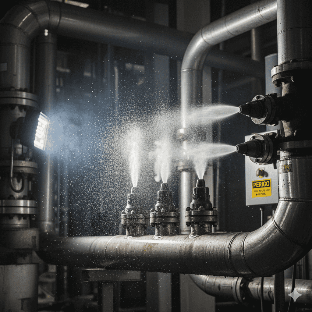 Bicos de spray de atomização uniforme em carbeto de silício para plantas químicas