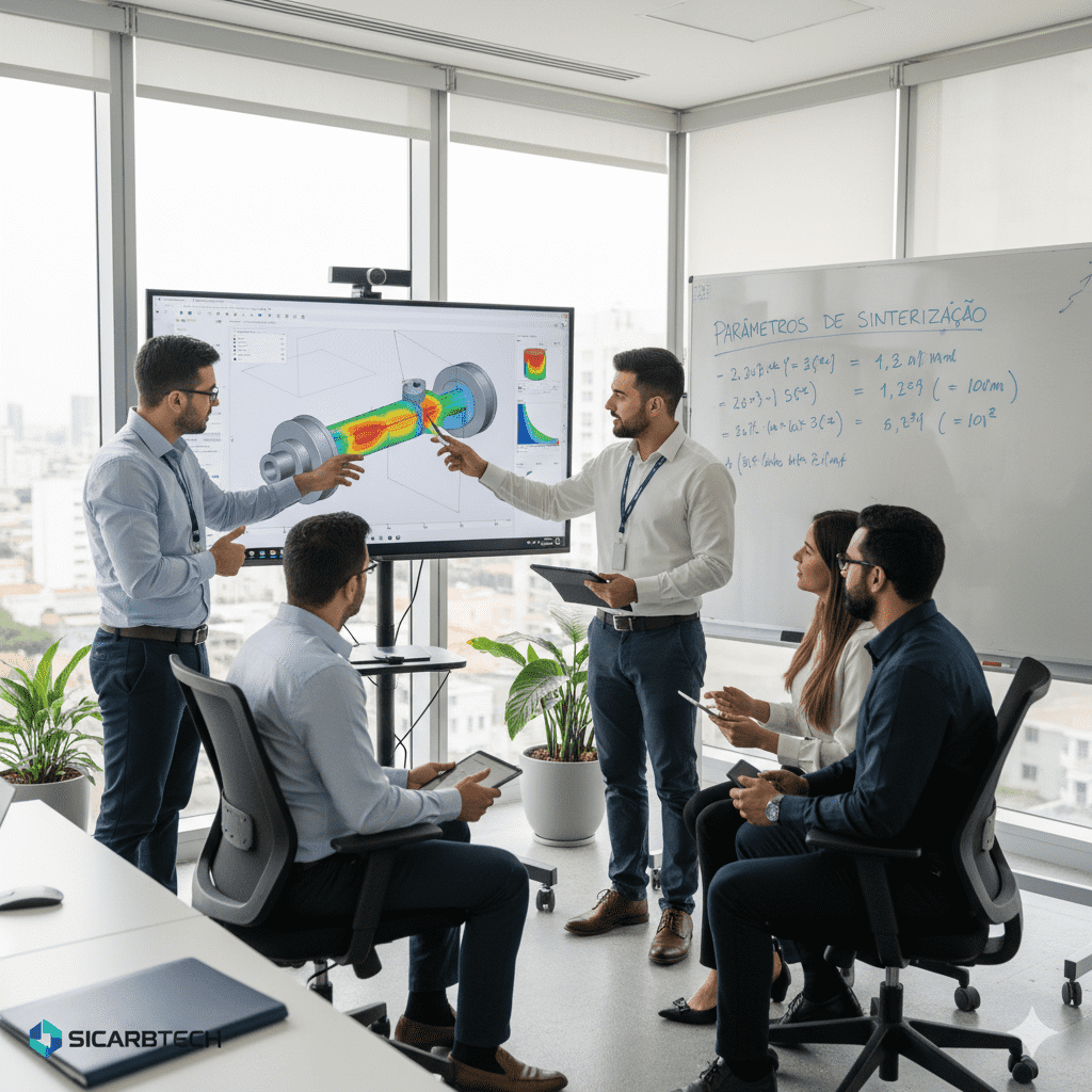 Eixos agitadores com revestimento FRP para mistura de fluidos corrosivos