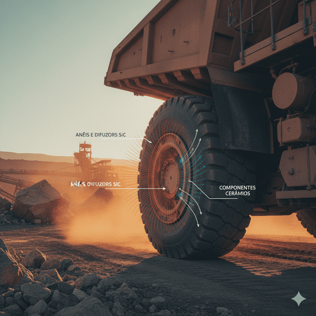 Gestão Térmica para Cubos de Roda de Caminhões