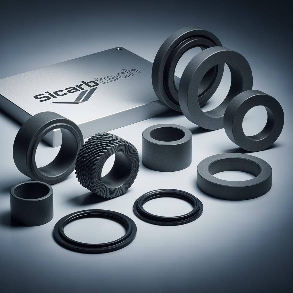 Soluções Industriais em Carboneto de Silício para Mancais e Recondicionamento de Bombas