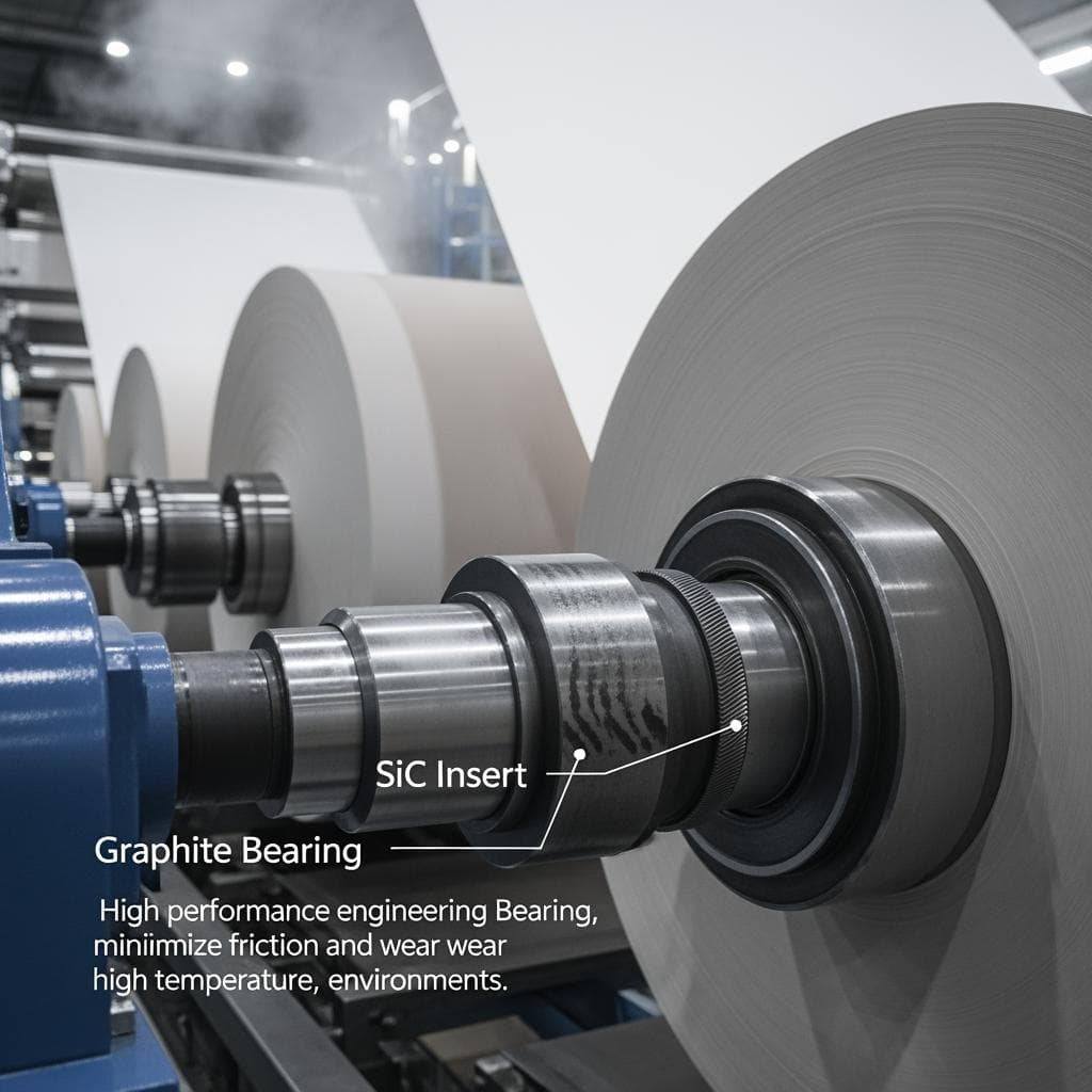 Soluções Industriais em Carboneto de Silício para Mancais e Recondicionamento de Bombas