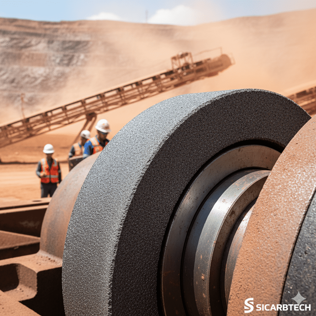 Soluções Industriais em Carboneto de Silício para Mancais e Recondicionamento de Bombas