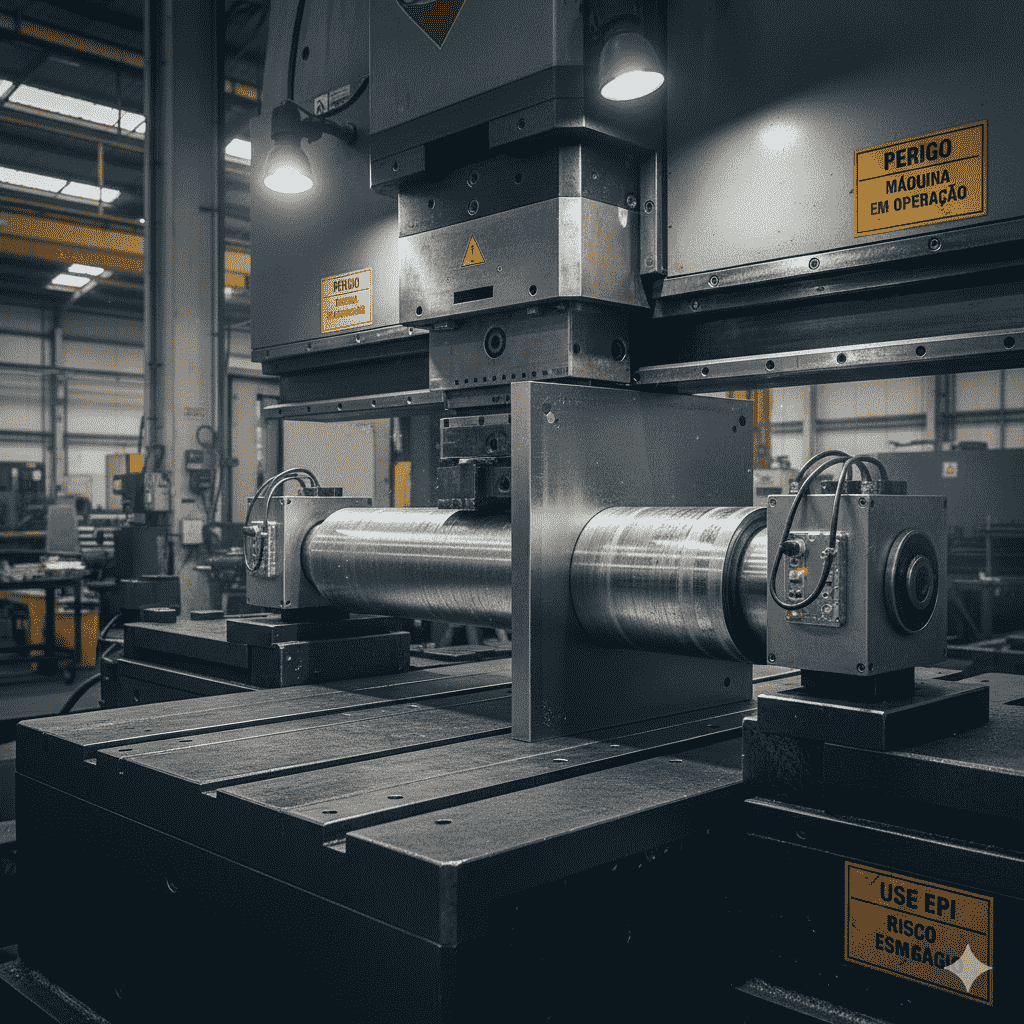 Soluções em Carbeto de Silício para “Anti-Bending Roller” 2,5 m