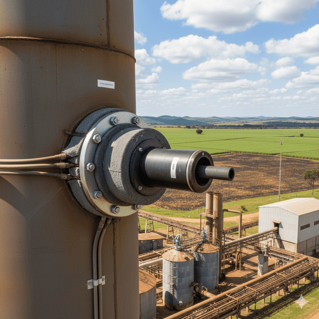 Sondas de amostragem de oxigênio para controle de processos industriais