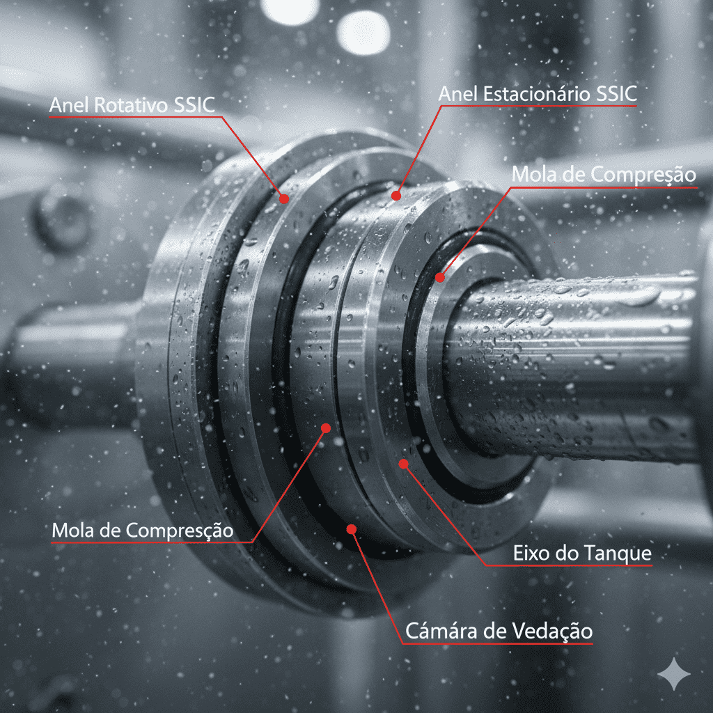 Misturadores Industriais de Alta Performance com Carbeto de Silício